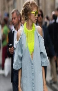 Chains Chic Ins Europe European Fashion Fashion Femmes néon Perles jaunes Colliers faits à la main