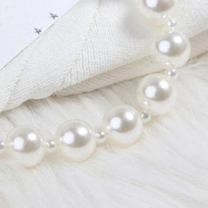 Chains Children Girls Faux Pearl Collier Bracelet Set Kids Little Girl Decorations