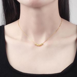 Chaînes Classique Irrégulier Cube Collier Couleur Chaîne En Or Pour 2023 Femmes Dames De Luxe Bijoux Anniversaire Saint Valentin Cadeaux À La Mode Charme