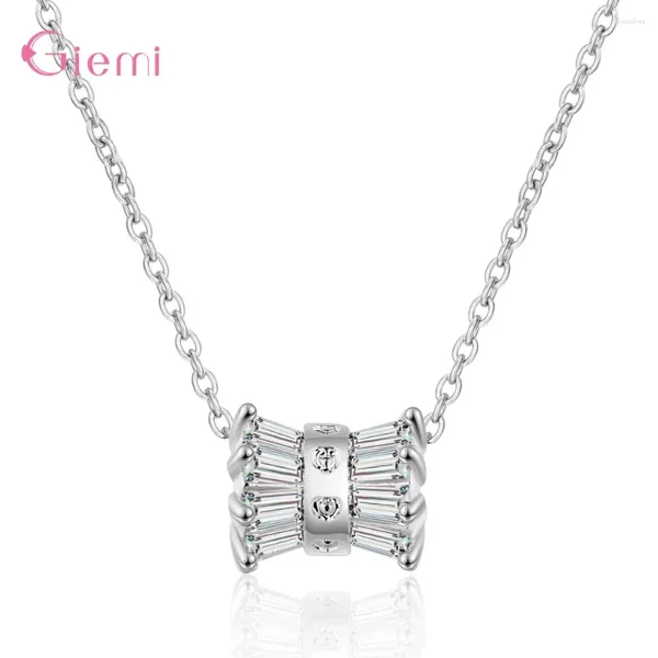 Colección de cadenas, collares de cintura pequeña de Plata de Ley 925 para mujeres y niñas, gargantilla de joyería romántica de estilo moderno, venta al por mayor