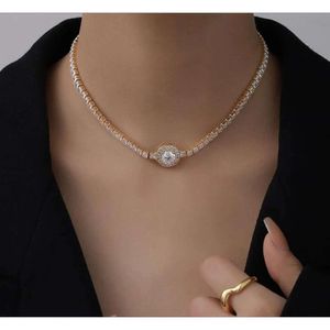 Ketens koper vergulde zirkoon simple één stuk trending producten ketting voor vrouwen mode-sieraden