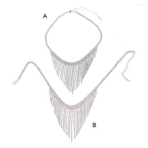 Cadenas Collar de Cristal Collares de Diseño Especial Delicado Hermoso Dulce Fácil Almacenamiento Mujer Cadena Cumpleaños Regalos de Navidad Niñas