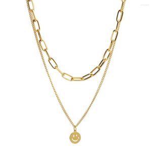 Cadenas FS Charm Gold Color Wholesale Bulk Custom Vintage Fine Jewelry Elegante collar Ity