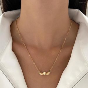 Kettingen Goud Kleur Mode Prachtige Boot Vorm Hanger Sieraden Ketting Rvs Mooie Vrouwen Gift