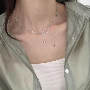 Chaînes Japon Authentique 925 Sterling Silver Open Circle Chain 