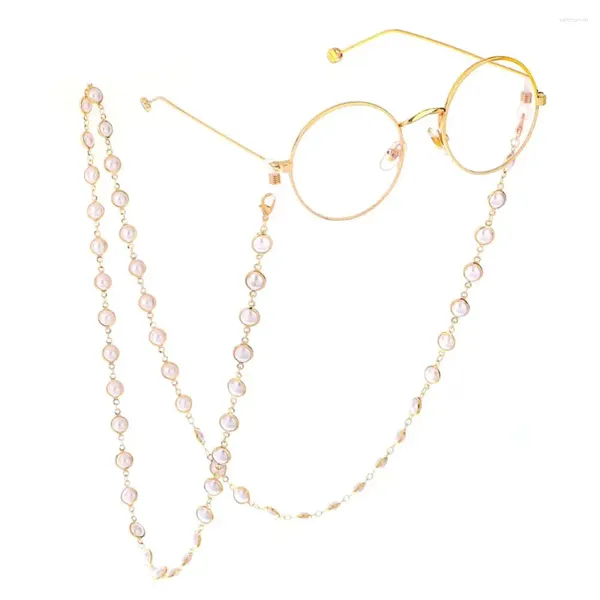 Chaînes JGL0019 Commerce Assurance Perle Élégant Lunettes De Soleil Chaîne Mode Femmes Lunettes Titulaire Collier Lanière Cou Bijoux