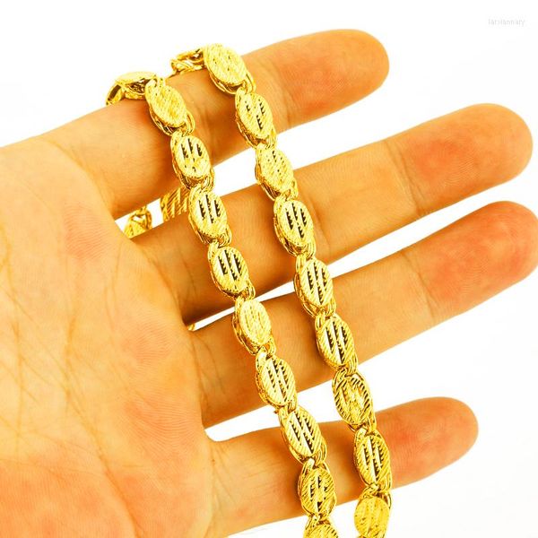 Chaînes Jhplaqué bijoux éthiopiens chaîne épaisse colliers couleur or afrique érythrée Habesha chaîne/Dubaï/arabe pour hommes/femmes cadeau