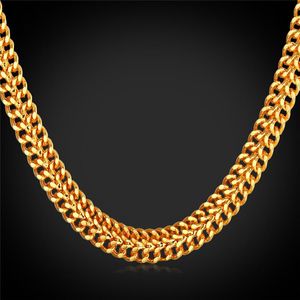 Ketens kpop mesh ketting heren ketting goud/zilveren kleur groothandel geschenk kettingen sieraden n230Chains kainsschains