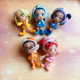 Chains Magical DoReMi Figure Segawa Onpu Harukaze Poppu Asuka Momoko 5pcs Doll Gashapon Pendant Ornament Accessories Children Toy