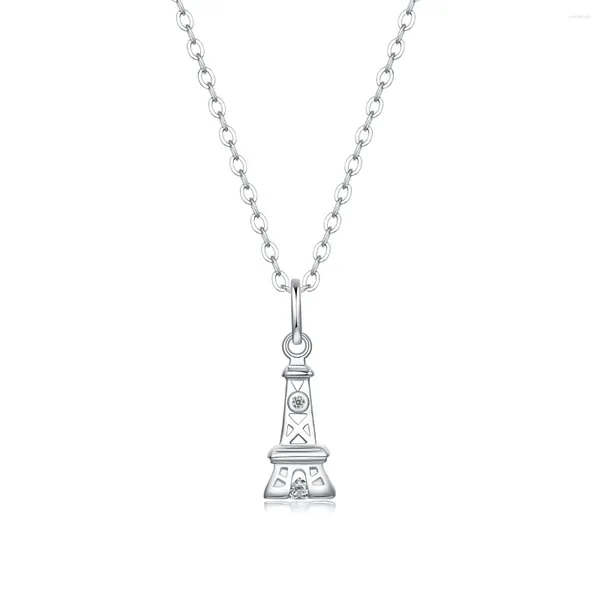 Chaines na romantique d'amour bijoux S925 Colliers de sterling argent sterling