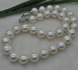 Chains Natural Rare Blanc 13-15 mm Round Kasumi Pearl Collier 18 pouces
