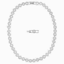 chaînes colliers collier de créateur pour femmes plaqué or Autriche cristal diamant glacé bracelet chaîne hommes bijoux en or 18 carats femme avec boîte initiale livraison gratuite