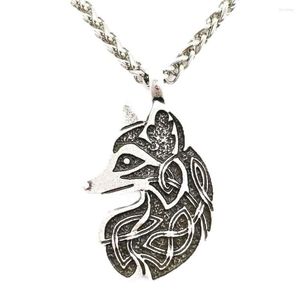 Chaînes Nostalgie Noeuds Irlandais Colliers Animaux Pendentifs Viking Wicca Pagan Punk Bijoux