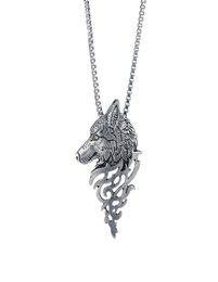 Chaines Pendre Forme de loup Bijoux Collier Collier en alliage Collier Colliers Pendants296W1488102