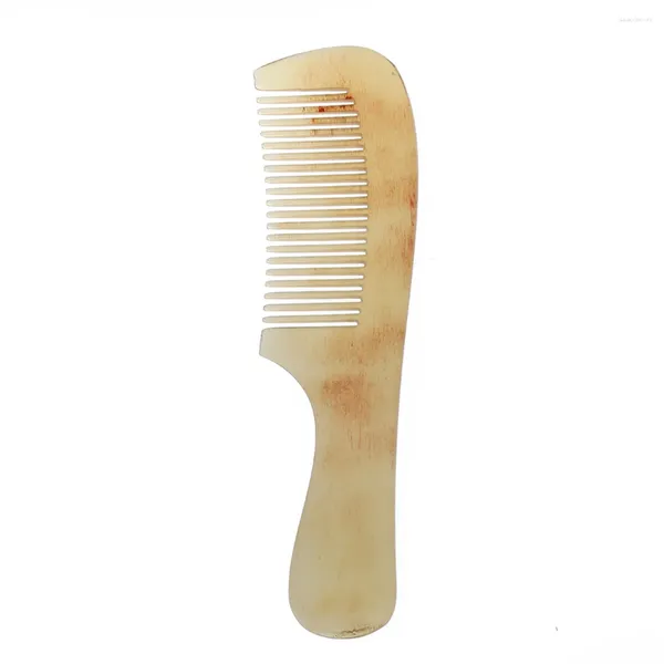 Chaînes Professional Beauty Ox Horn Hair peig Brush Brush Spa Massage Salon