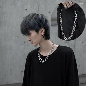 Chaînes Punk chaîne colliers pour femmes hommes Long Hip Hop collier sur le cou collier mode pantalon bijoux cadeau accessoires