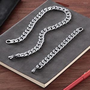 Chaînes Punk Accessoires de mode Collier Cadeaux pour hommes Couples Chaîne en acier inoxydable de haute qualité Classique Coréen Hip Hop Grossiste