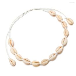 Chaînes Shell Collier Kolye Arrivée Choker Collares 2023 Vsco Bijoux Personnalité Casual Sautoir À La Main Clavicule Chaîne Colar