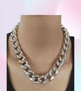Chaînes Collier Gothic Chinky Chain Choker Punk Rock Colliers Goth Vintage Collier Men Femmes Jewelry21862028114
