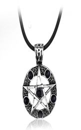 Chaines Collier surnaturel pentagram wicca pagan doyen winchester pendant vintage gothique femme bijoux bijoux 4032191
