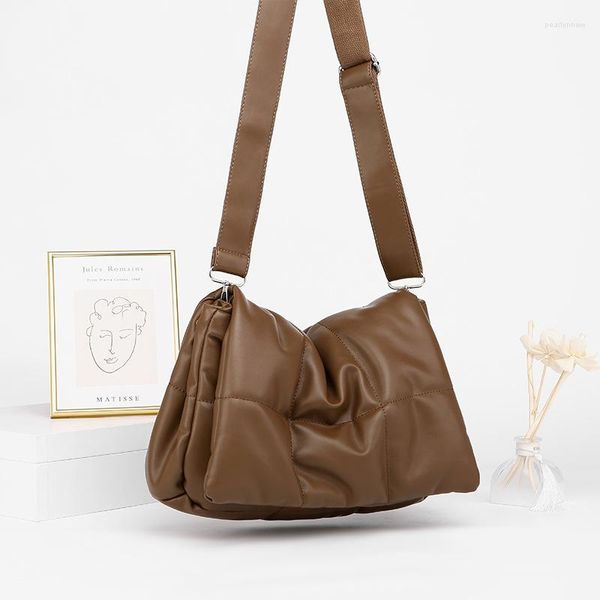 Chaînes TB-009 Sac en cuir véritable pour dames Matériau PU de haute qualité Sac à main étanche Diagonal Bucket Fashion