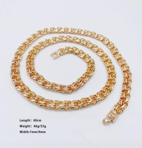 Ketens trendy verschillende maat 585 Russische roségouden kleur bismark toggle lock ketting armband set mannen vrouwen luxe mode sieraden1841458