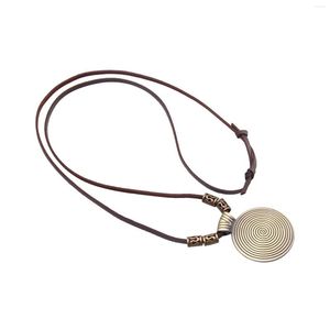 Cadenas de collar de estilo vintage accesorios de disfraces de joyería encantadores gargantillas de cuerda ajustable para hombres para hombres niñas adolescentes regalos de cumpleaños