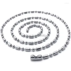 Chaines Collier en acier inoxydable de 20 pc