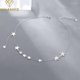 Chaines Xiyanike Silver Color Charm Chain Chain