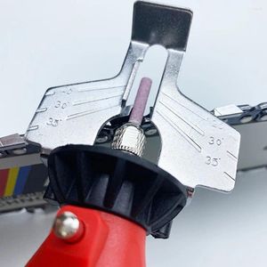 Affûtage de la tronçonnage à outils de la chaîne de scie à avalée Guide de puissance de la ténacité à l'adaptateur de perceuse portable électrique