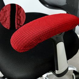 Housse de chaise accoudoirs pour chaises de maison ou de bureau soulagement des coudes gants en Polyester antidérapant paquet de manches