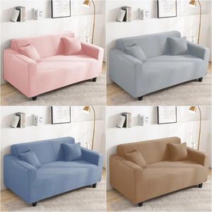 Stoelhoezen 1/2/3/4 zuivering bankkap stretch spandex l vorm chaise longue couch slipcover woonkamer meubels protector case