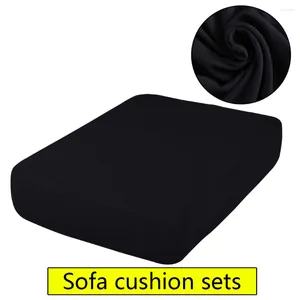 Stoelhoezen 1/2/3/4 stoelen Sofa kussenafdekking ijs zijden lounger case thuis meubels beschermer elastische fauteuil slipcover