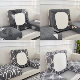Stoelhoezen 1/2/3/4 Sofa Seat Cushion Cover Corner Slipcover Elastische Couch Funiture Protector Floral Plant Printing