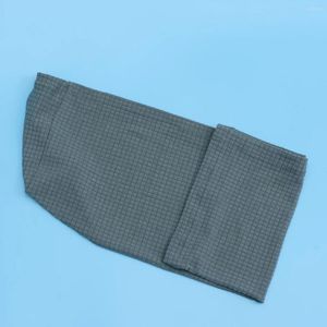 Cubiertas de silla 1 par de reposabrazos de sofá Toallas laterales elásticas Almohadillas protectoras para reposabrazos para la oficina en casa (verde claro)