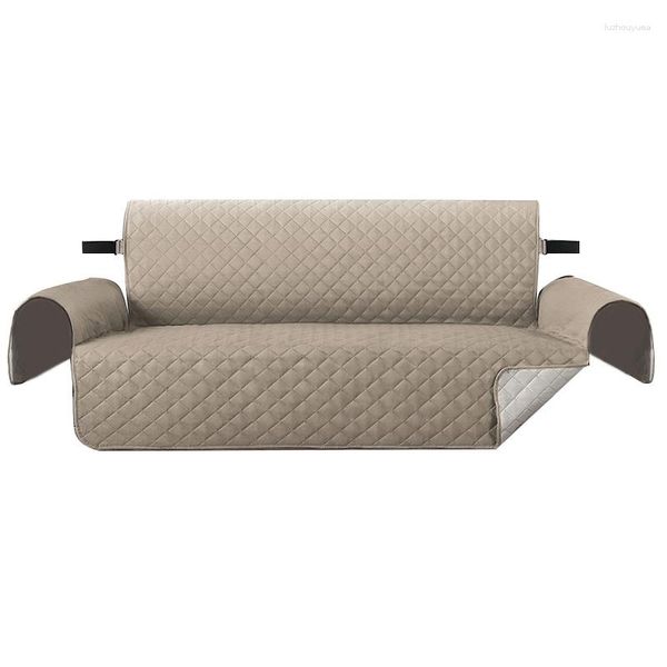 Housses de chaise 1 pièce housse de canapé en tissu imperméable antidérapant salon confortable pour 2 places