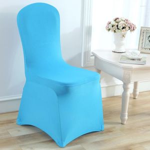 Housses de chaise 10 pièces couverture élastique de mariage pour salle à manger droite canapé siège arrière déco tabouret coussin doux bureau jeu El maison plage