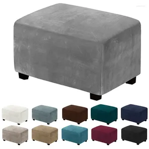Couvre-chaises 11 couleurs massifs en velours en velours holboubres rectangle canapé-repassement extensible de la chambre à coucher de plus grande taille