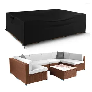 Couvre-chaise 1 pc ensemble de couvertures de meubles d'extérieur en service