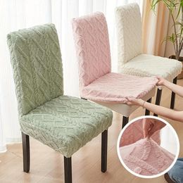 Couvre-chaises 1PC Jacquard Couverture élastique résistante à la poussière Simple Four Seasons universel adapté à la chambre Decorat de la chambre à coucher