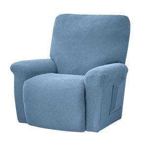 Housses de chaise 1pc housse inclinable antidérapante fauteuil élastique massage canapé housse