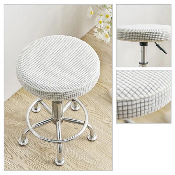 Couvre-chaises 1 pc COUVERTURE ROND ROUND