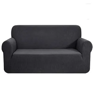 Stoelbedekkingen 1 pc stretch sofa slipcover bank deksel 3 -zits settee coat zacht met elastische bodem