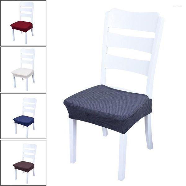 Chaise Couvre 1pcs Articles ménagers Couverture imperméable Tissu Simple Élastique Protecteur de siège moderne pour la maison