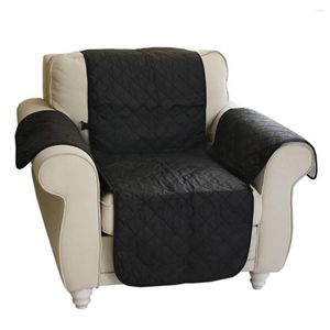 Couvre-chaise 1PCS Sofa Cover Cushion Pet Protective Pongee Fabric de tissu côté fauteuil Meubles Meubles pour le salon