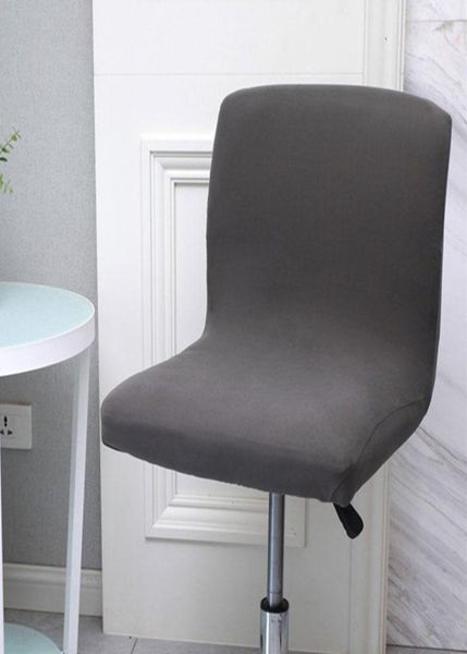 Couvre-chaises 1x comptoir tabouret de pub Cover Polyester Side Court arrière Cuisine Cuisine siège Hlebcovers Bar Meubles Protector9835029