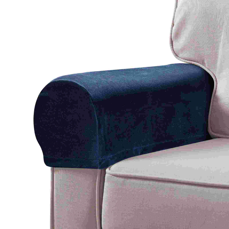كرسي يغطي 2 PCS منصات الراحة في ذراع الشامل أريكة أريكة ديكور منزلي من منشفة واقي مسند الذراع