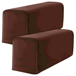 Housses de chaise 2 pièces chaise longue loungewear bras de canapé pour accoudoir de canapé tissu de protection