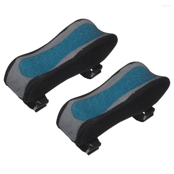 Cubiertas de silla 2 PCS Office Arroestante de repuesto de almohadilla resistente al desgaste Teclado para la muñeca del colchon