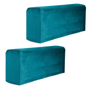 Couvre-chaise 2 PCS Oversize accoudoir de protection de protection canapé serviette de serviette élastique Couverture protectrice pour les accoudoirs